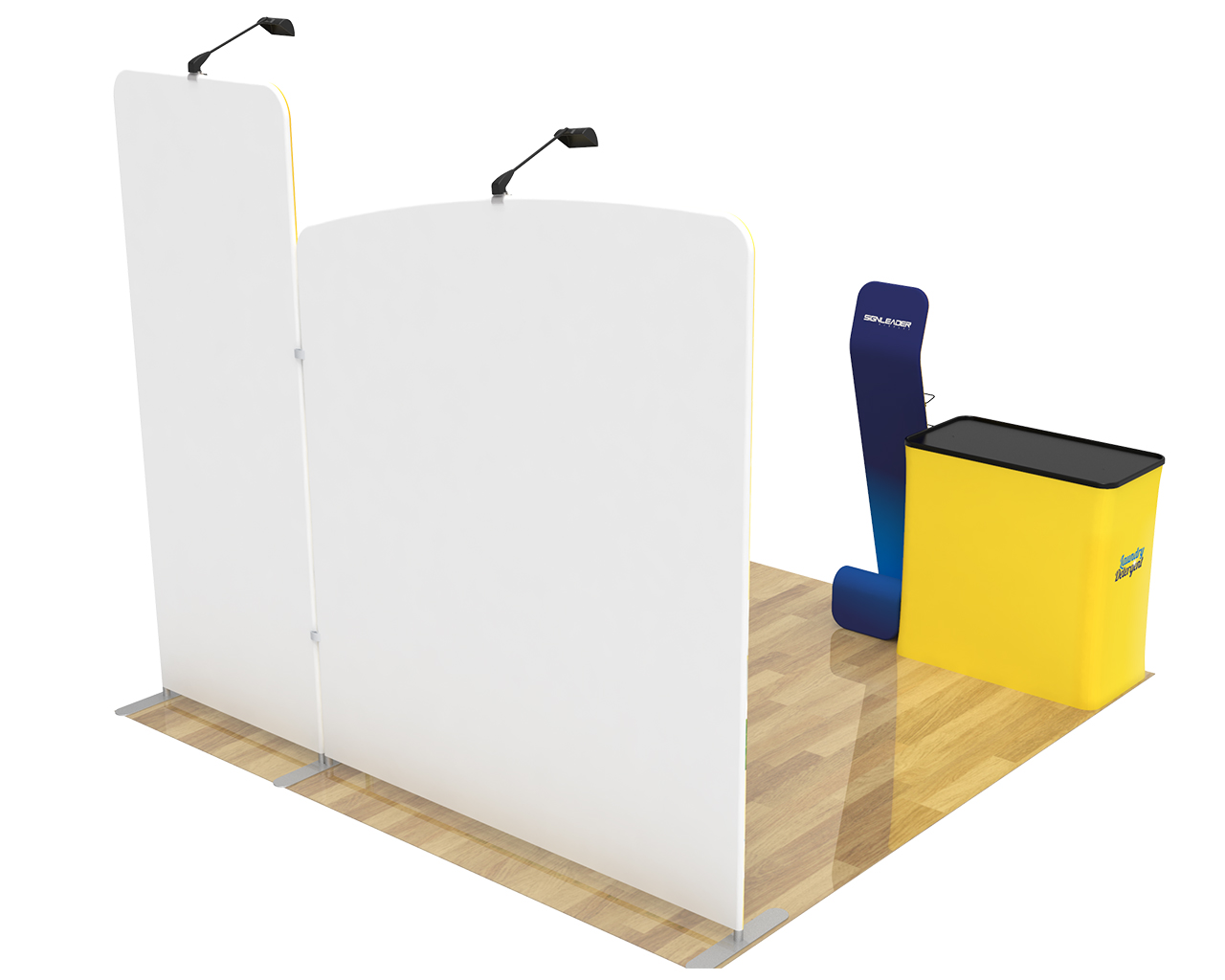 10ft Commercial Portable Custom Trade Show Booth Combo 13