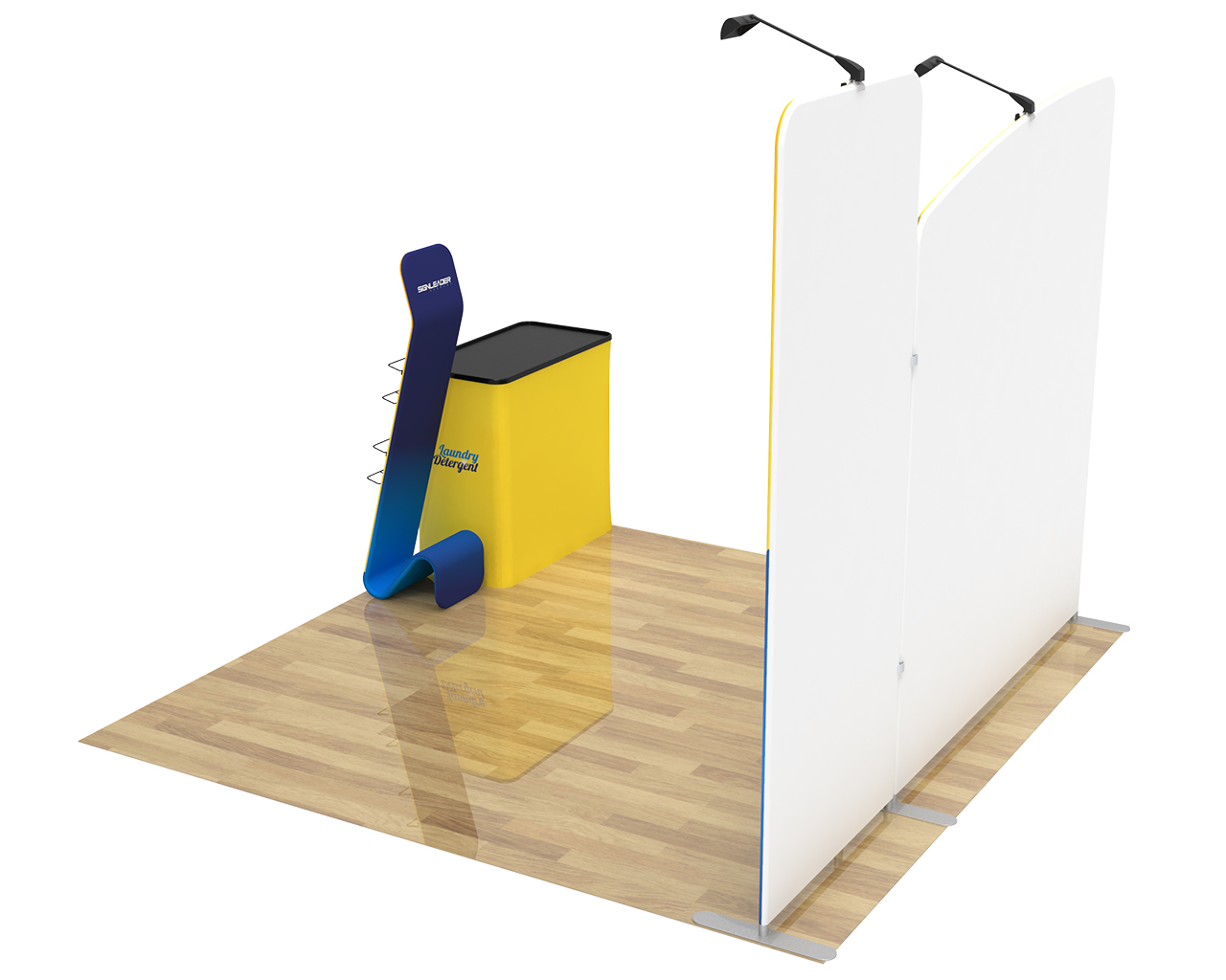 10ft Commercial Portable Custom Trade Show Booth Combo 13