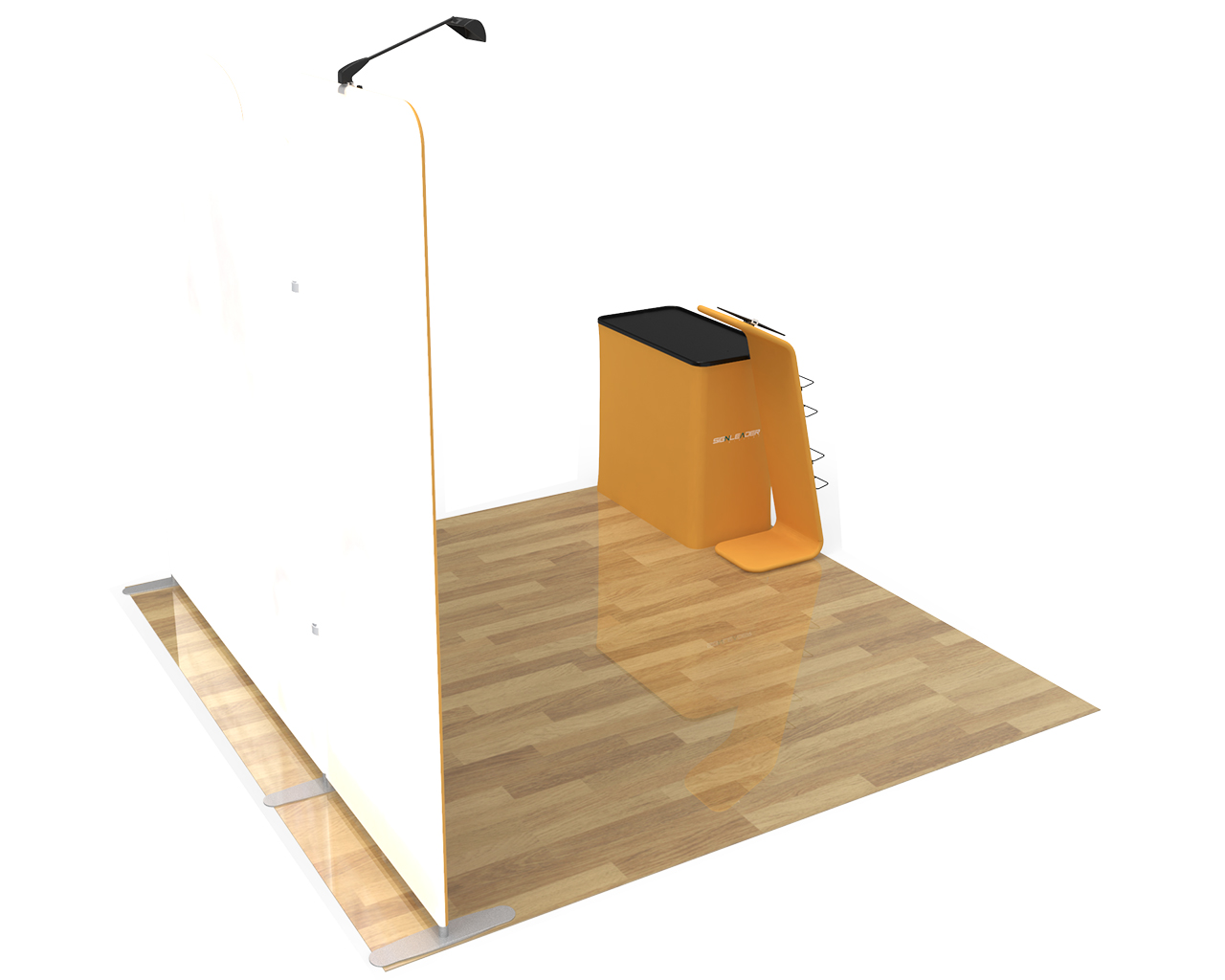 10ft Commercial Portable Custom Trade Show Booth Combo 14