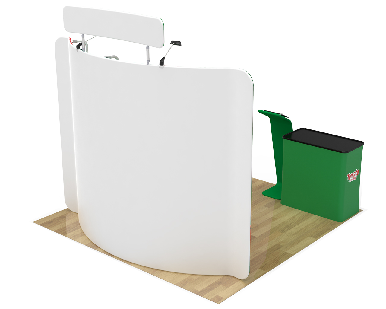 10ft Commercial Portable Custom Trade Show Booth Combo 19