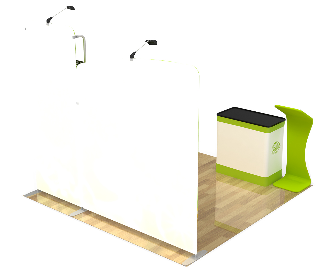 10ft Commercial Portable Custom Trade Show Booth Combo 21