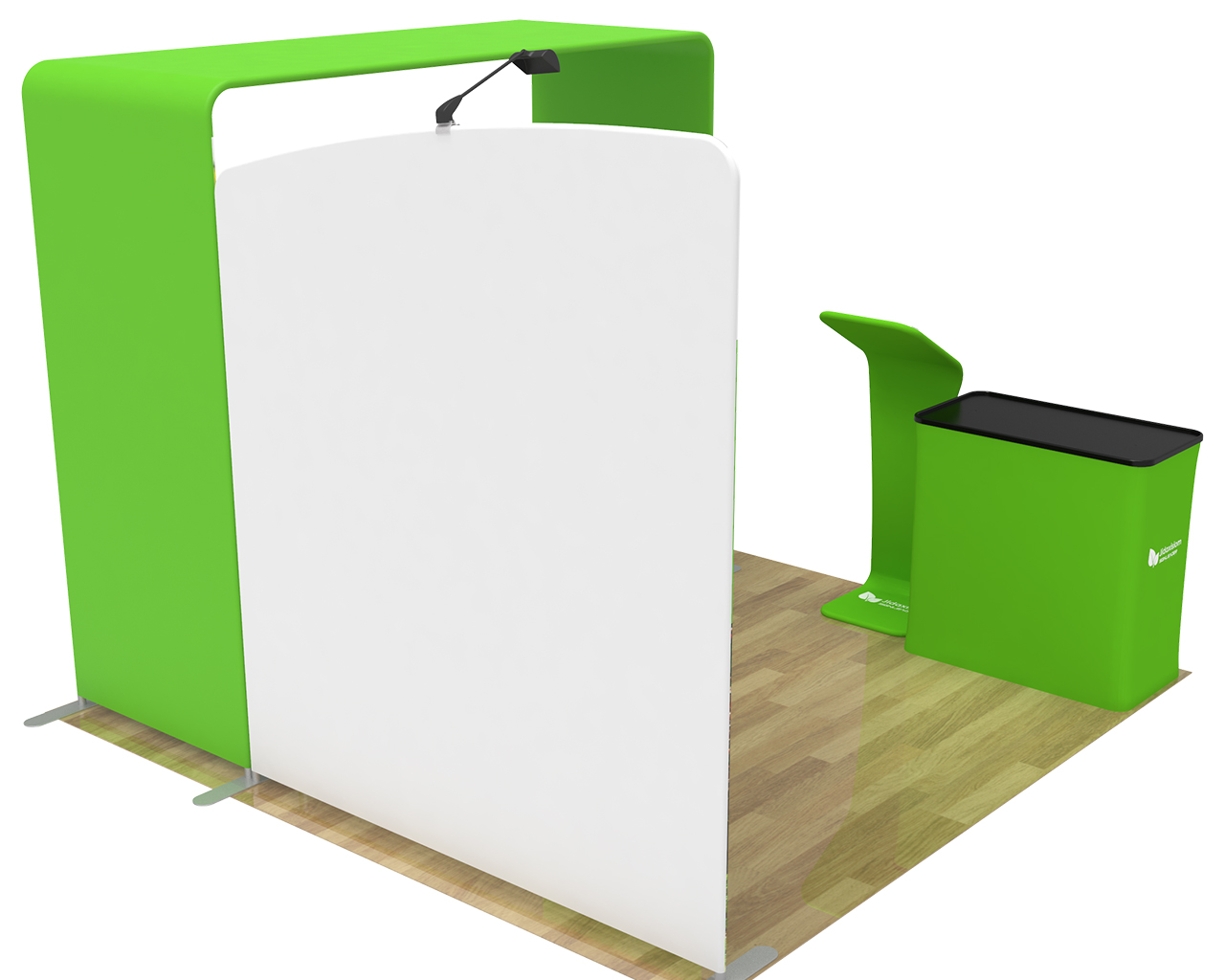 10ft Commercial Portable Custom Trade Show Booth Combo 06
