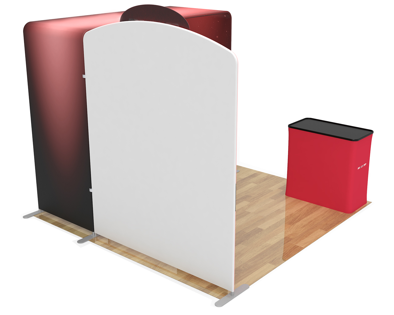 10ft Commercial Portable Custom Trade Show Booth Combo 08