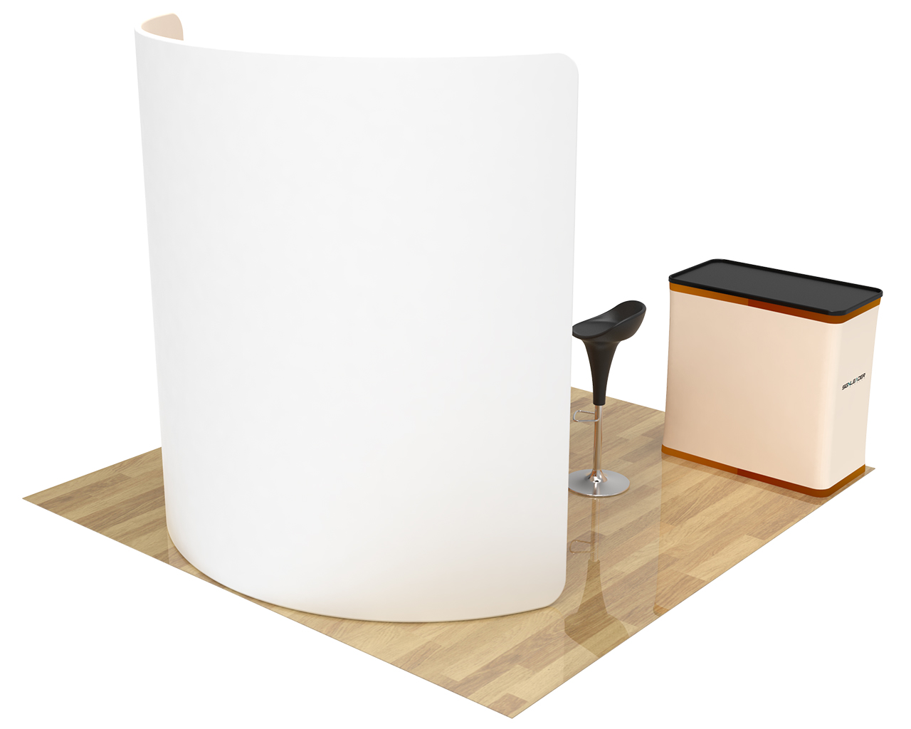 10ft Commercial Portable Custom Trade Show Booth Combo 11