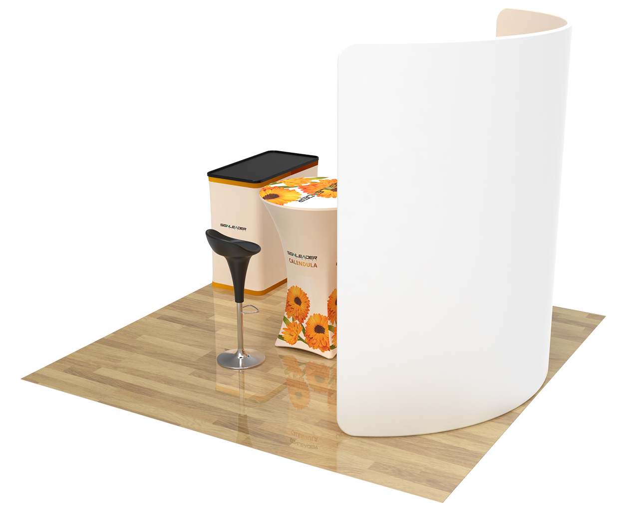 10ft Commercial Portable Custom Trade Show Booth Combo 11
