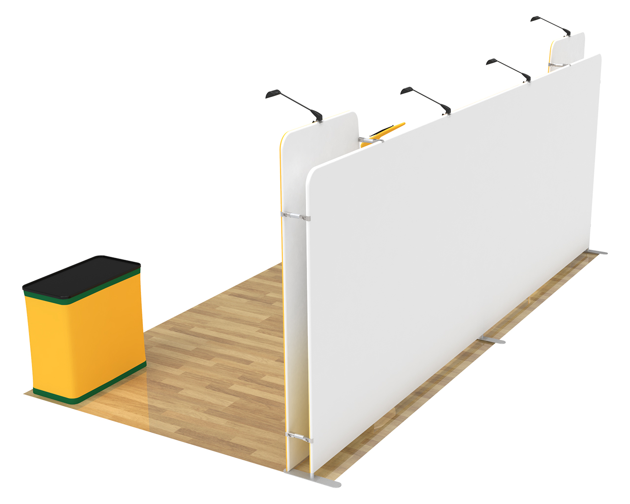 10x20ft Commercial Custom Trade Show Booth Combo B