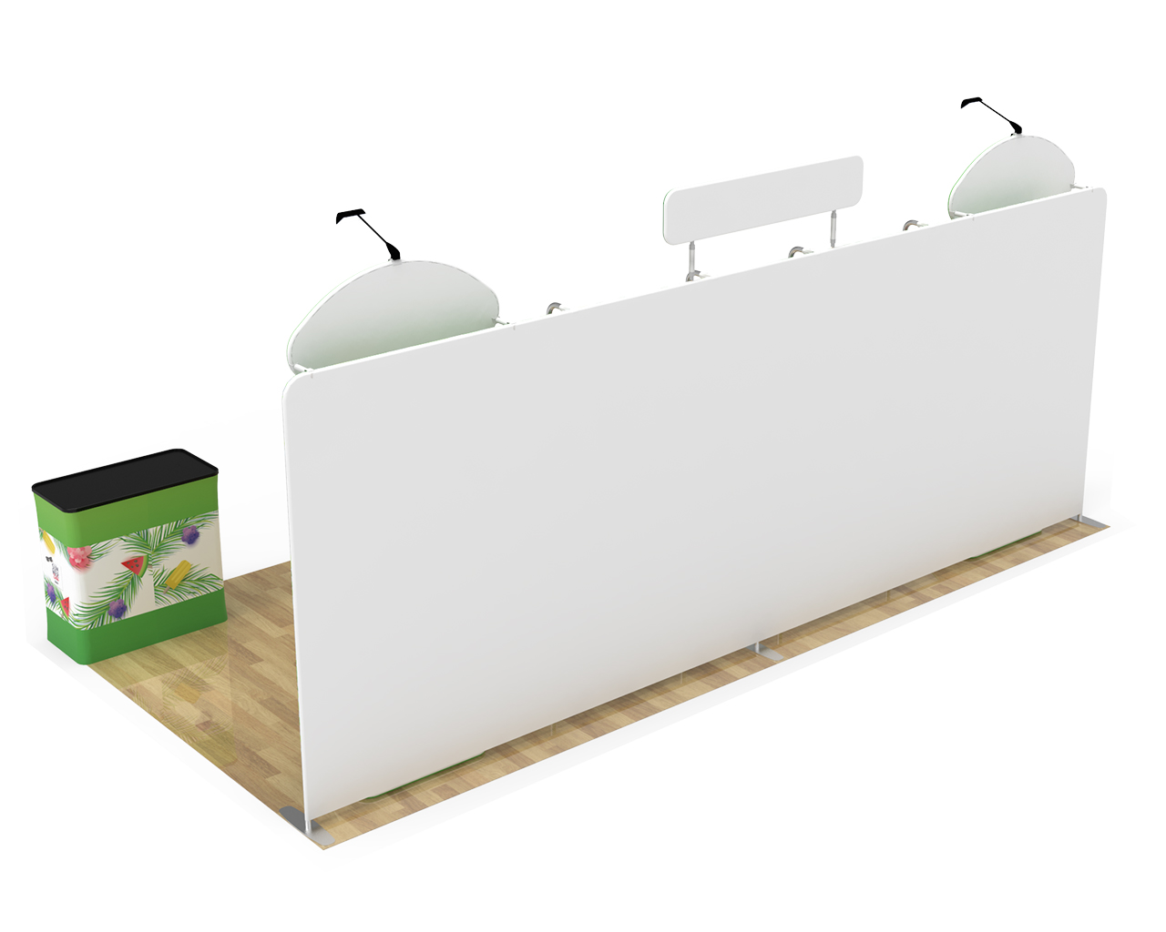 10x20ft Commercial Custom Trade Show Booth Combo P