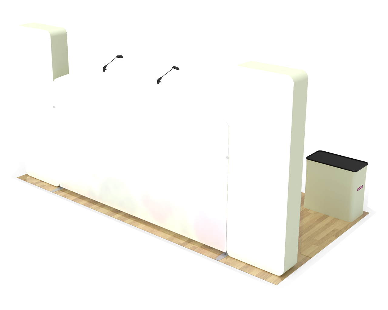 10x20ft Commercial Custom Trade Show Booth Combo R