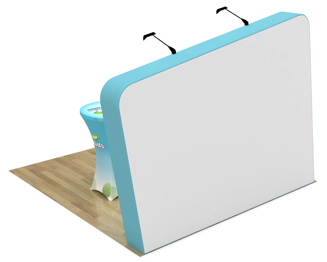 10ft Custom Portable Trade Show Booth Kit J