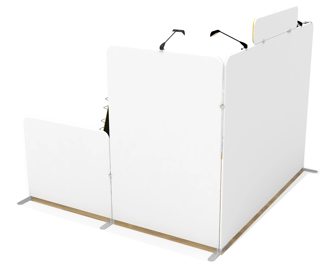 10ft Custom Portable Trade Show Booth Kit O