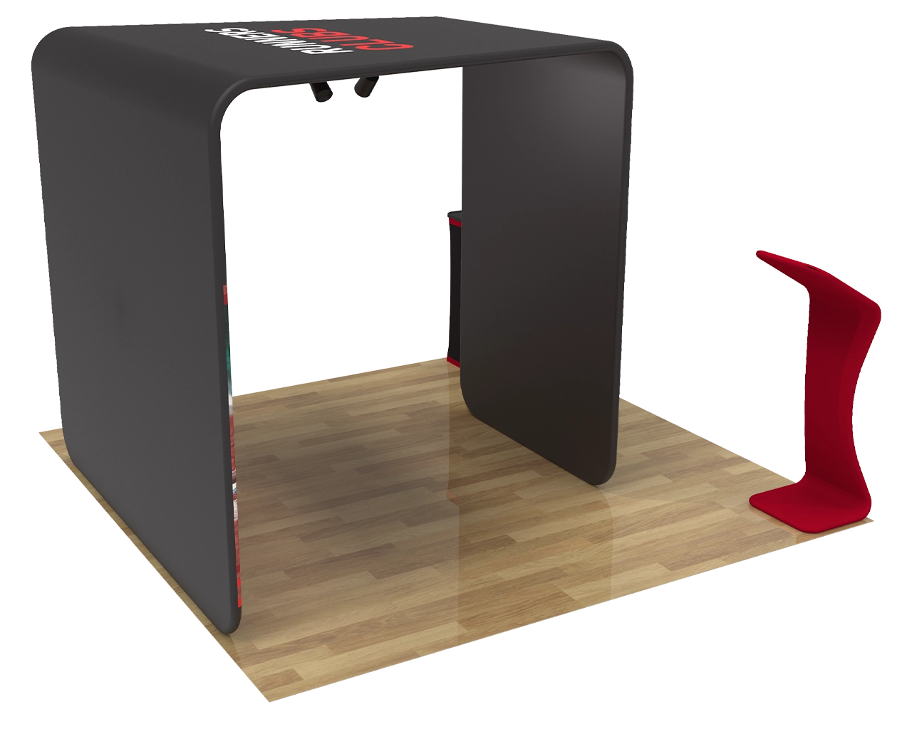 10ft Custom Portable Trade Show Booth Kit S