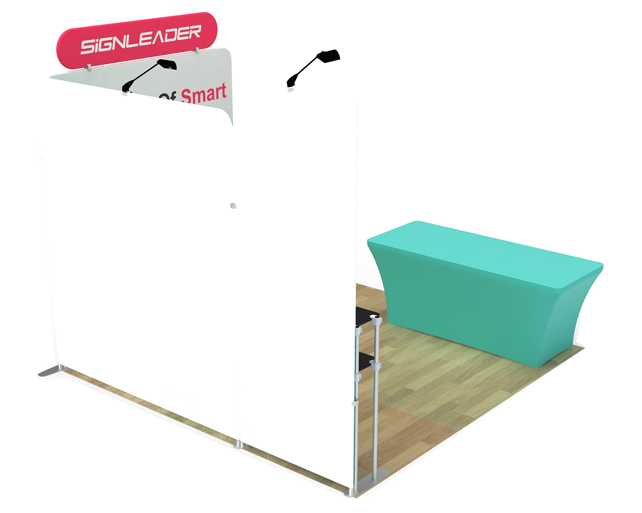 10ft Custom Portable Trade Show Booth Kit U