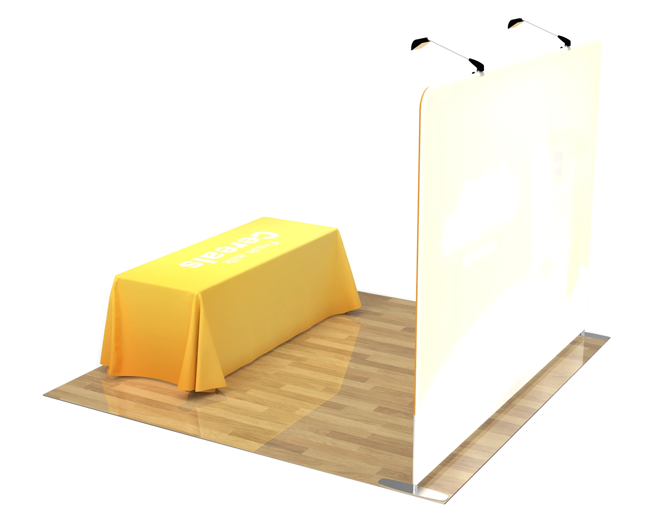 10ft Straight Portable Trade Show Booth Kit 05