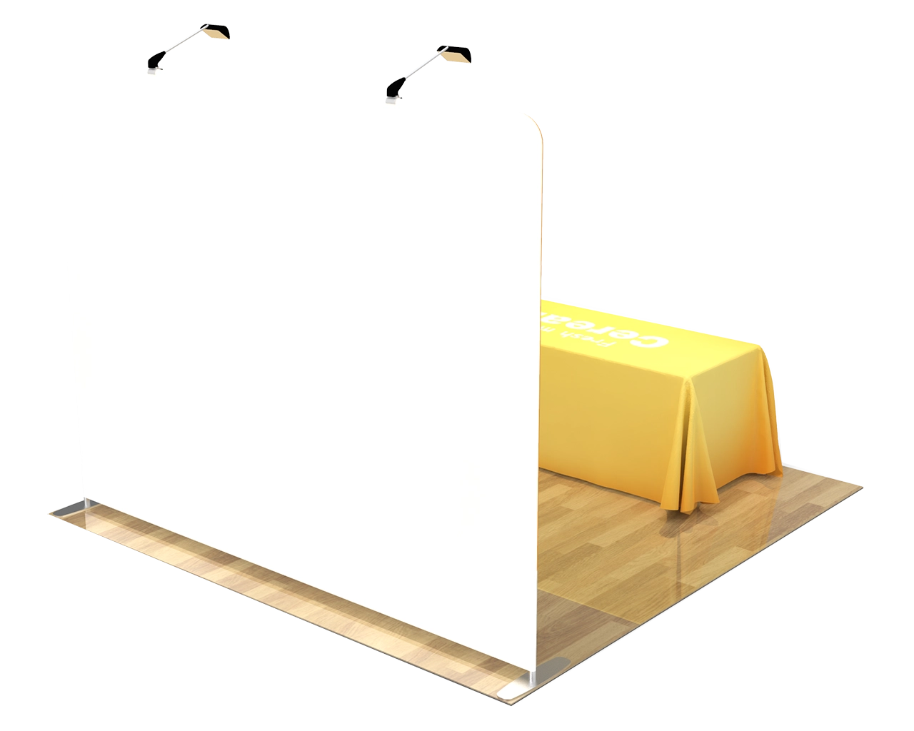 10ft Straight Portable Trade Show Booth Kit 05