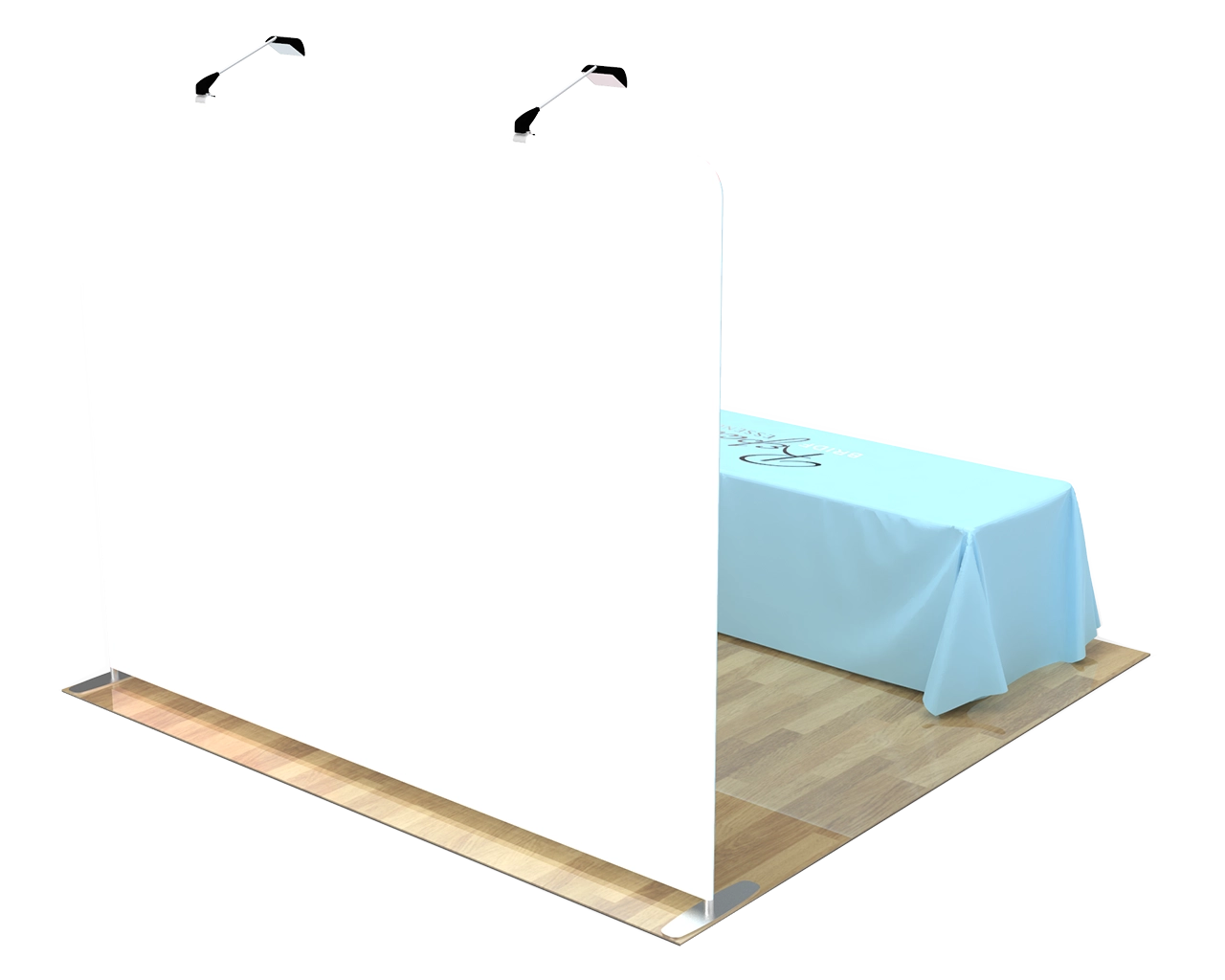 10ft Straight Portable Trade Show Booth Kit 06