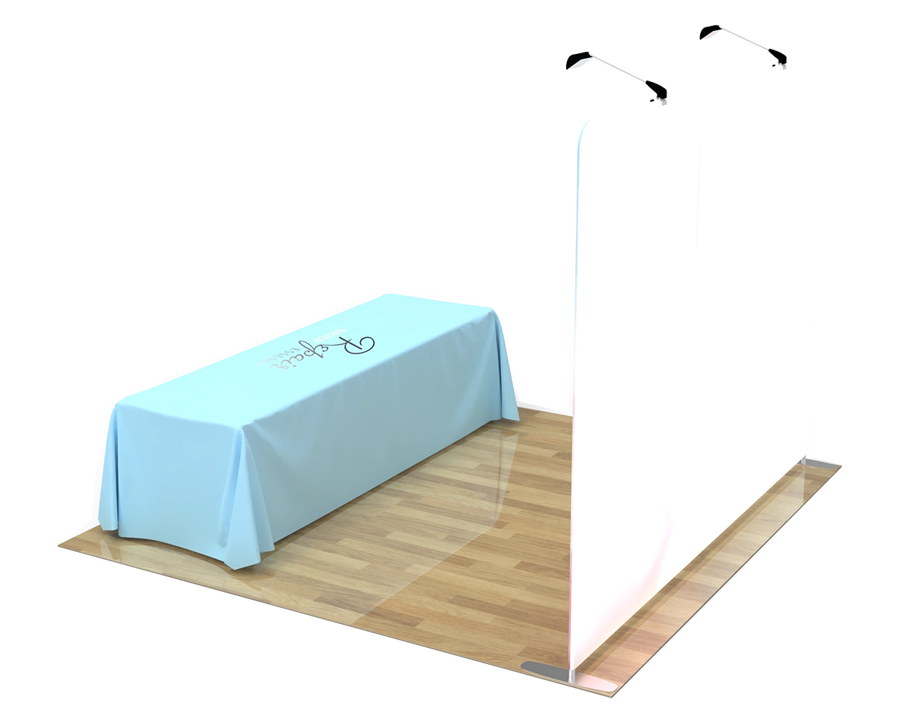 10ft Straight Portable Trade Show Booth Kit 06