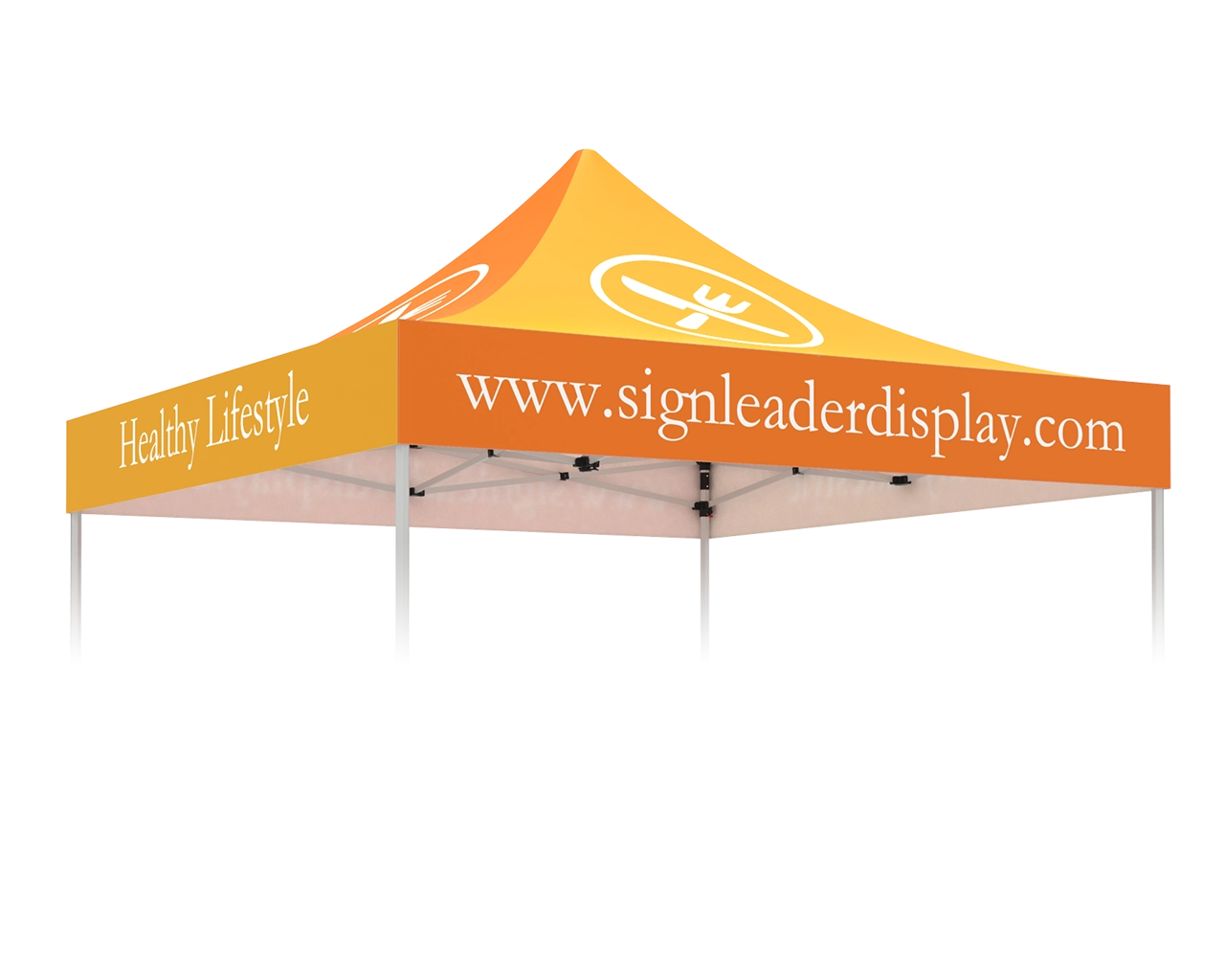 10x10 Custom Printed Canopy Top