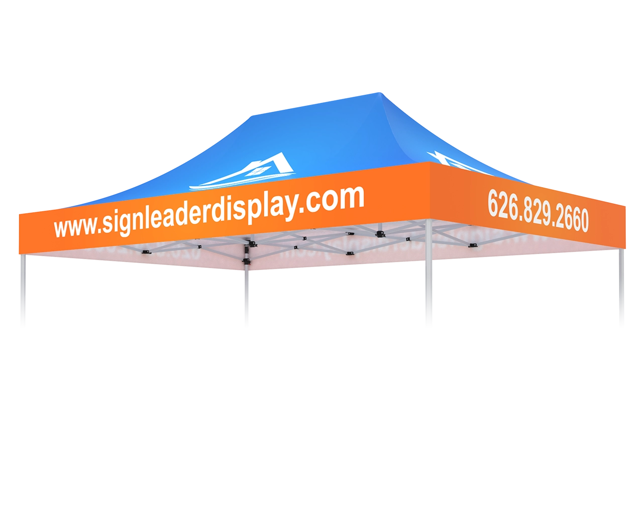 10x15 Custom Printed Canopy Top