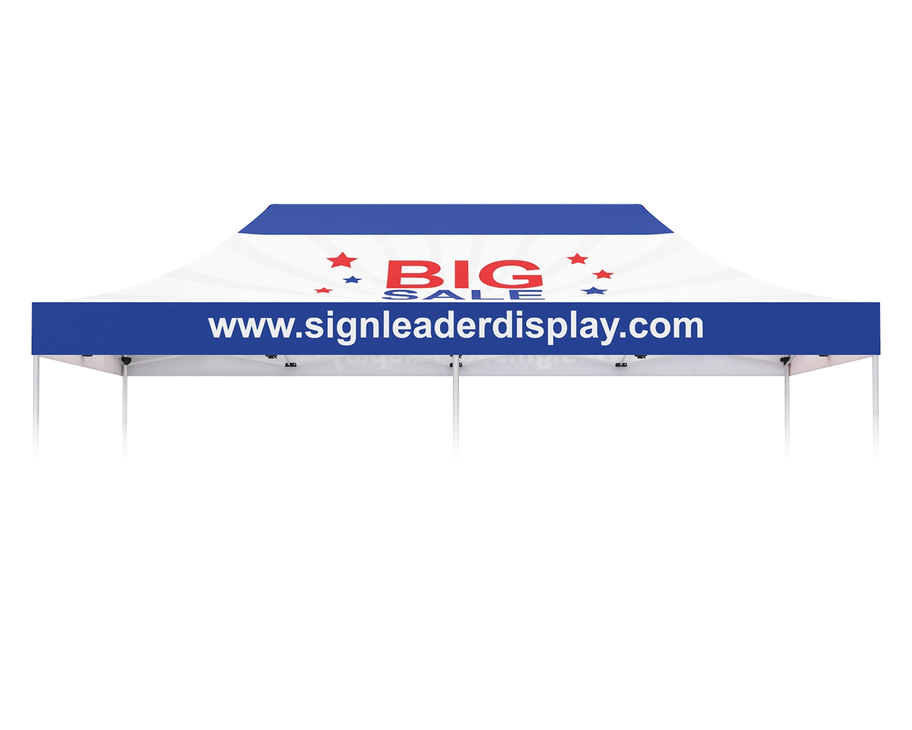 10x20 Custom Printed Canopy Top