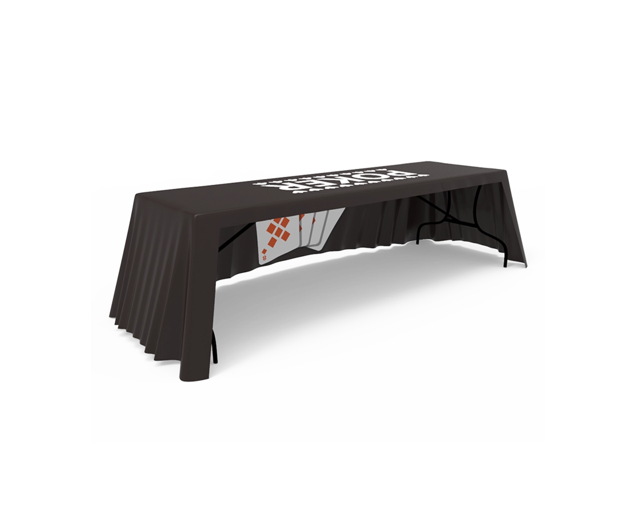Table Cover 3 Side  (Open Back)