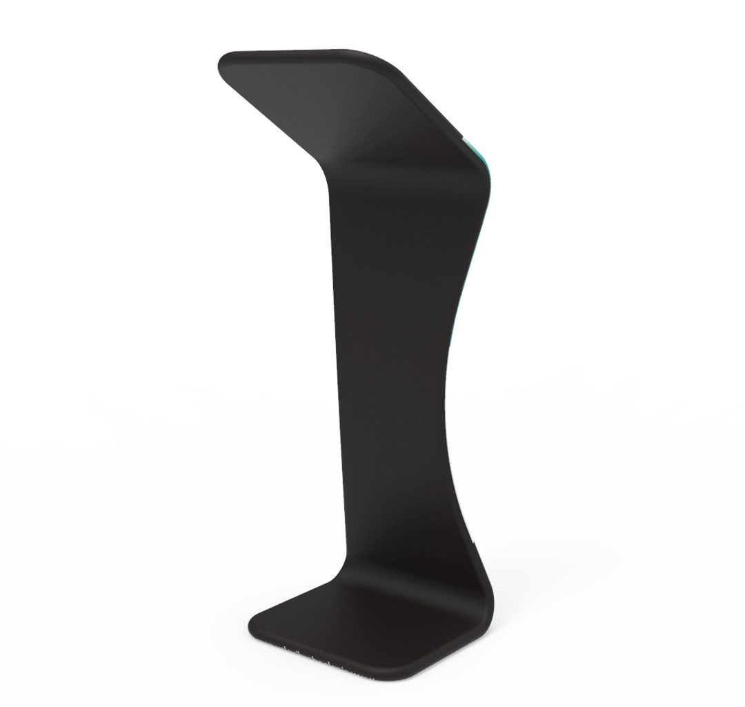 Portable Tension Fabric iPad Display Banner Stand for Advertising