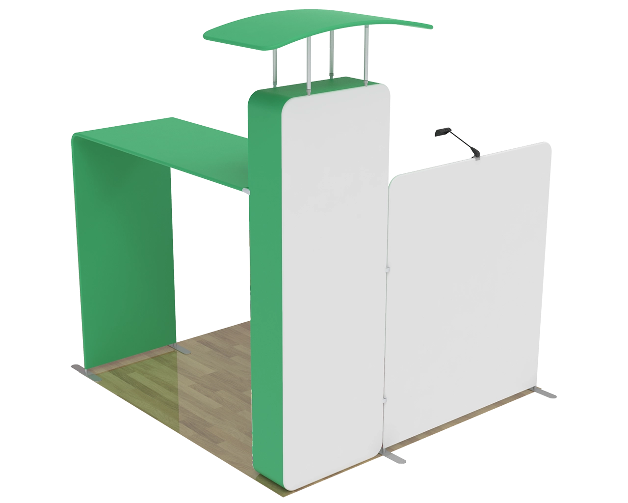 10ft Commercial Portable Custom Trade Show Booth Combo 07
