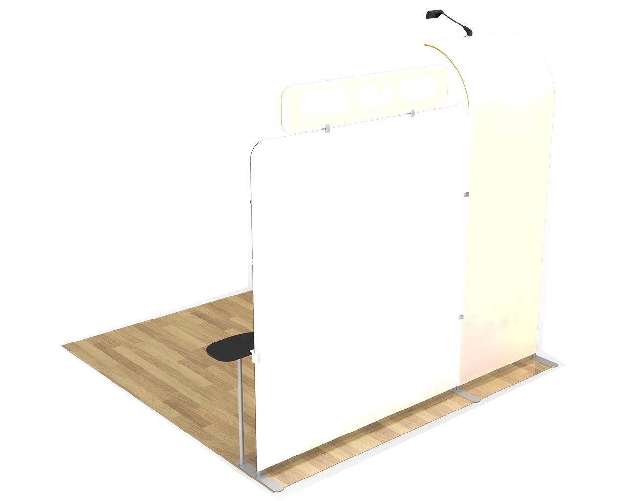 10ft Commercial Portable Custom Trade Show Booth Combo 16