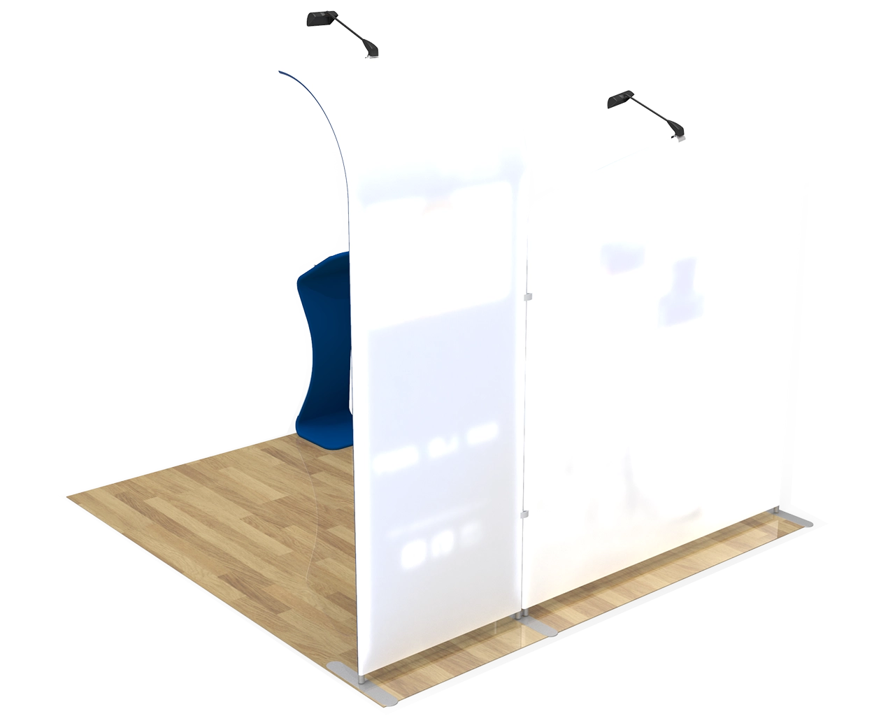 10ft Commercial Portable Custom Trade Show Booth Combo 17