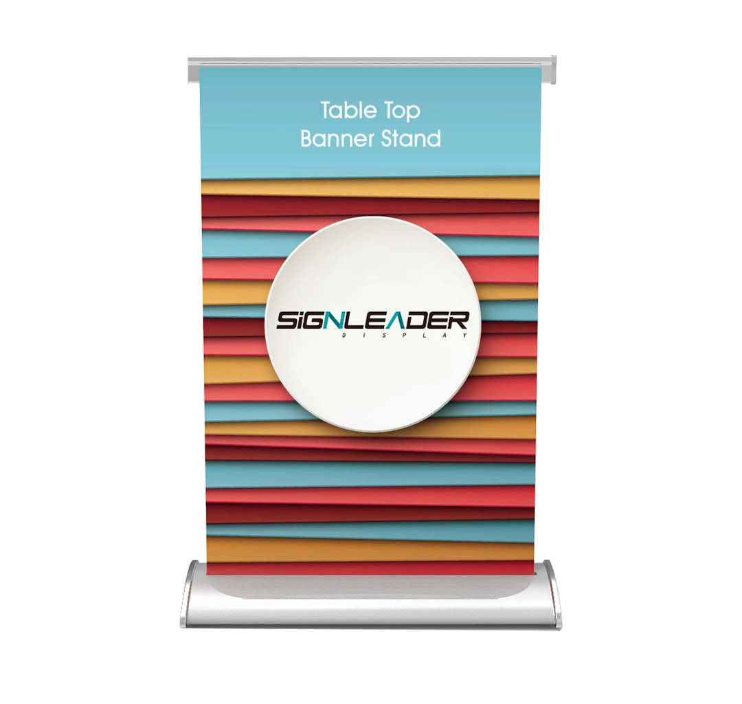 Table Top Banner Stand