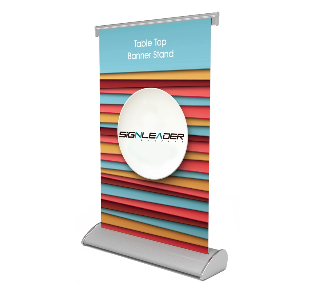Table Top Banner Stand