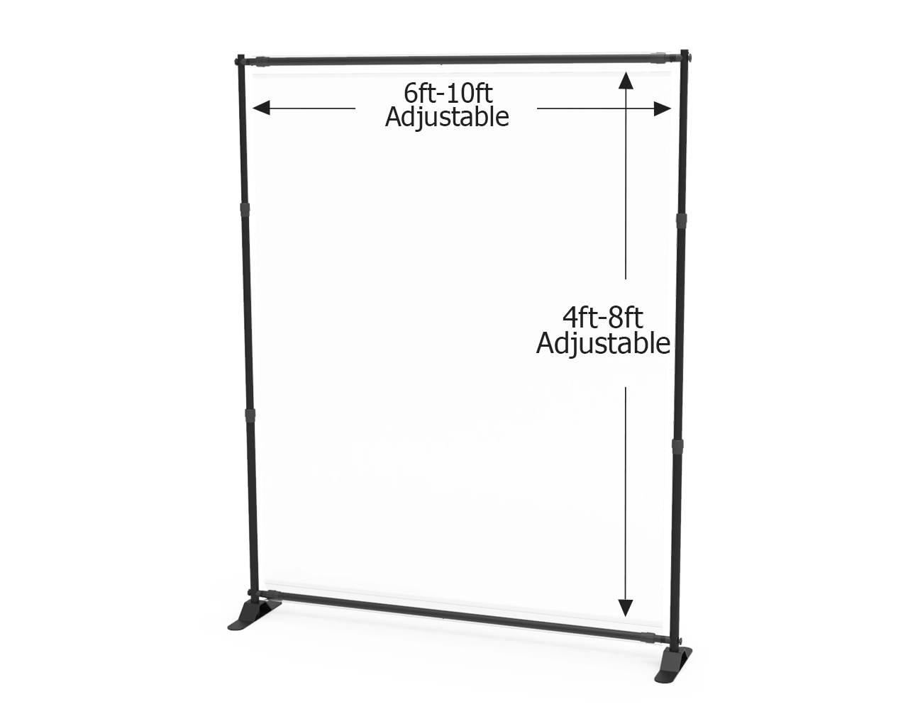 Adjustable Sneeze Guards Shield Portable Partition Dividers Transparent Screen Sanitary Walls Defense Device