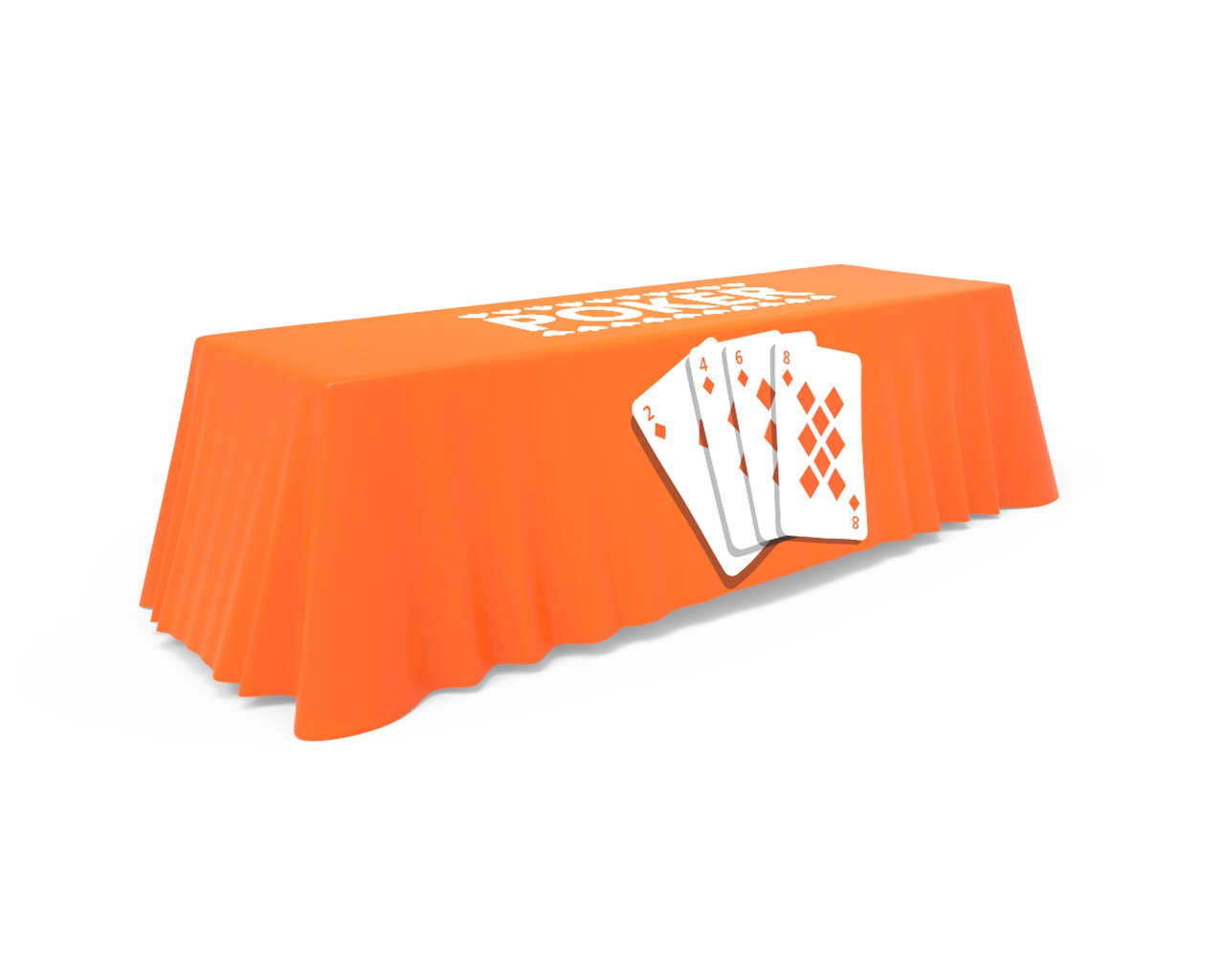 Table Cover 4 Side  (Close Back)