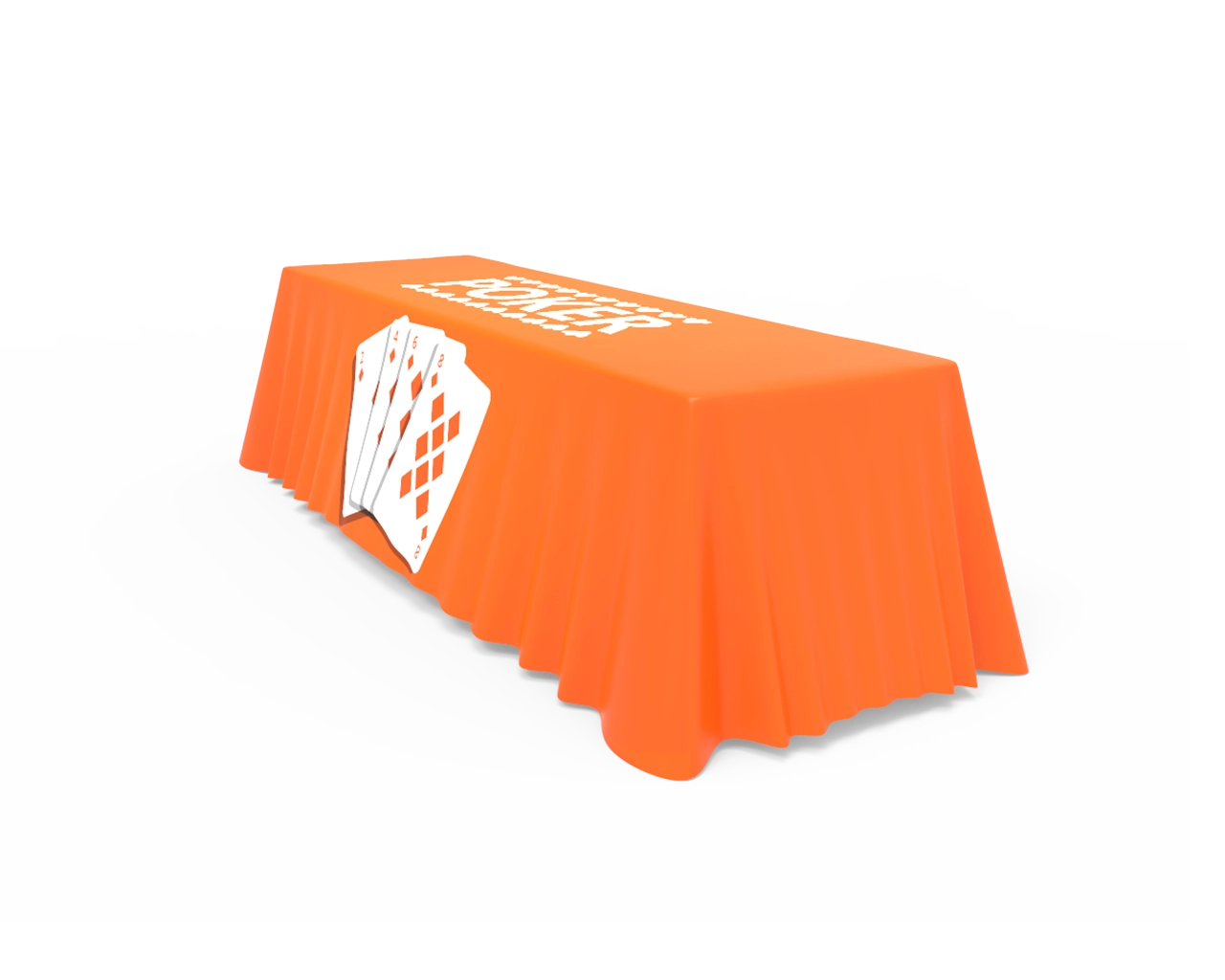 Table Cover 4 Side  (Close Back)
