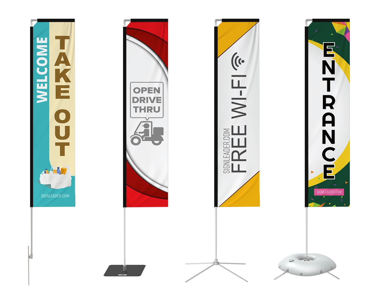 Custom Rectangle Flag