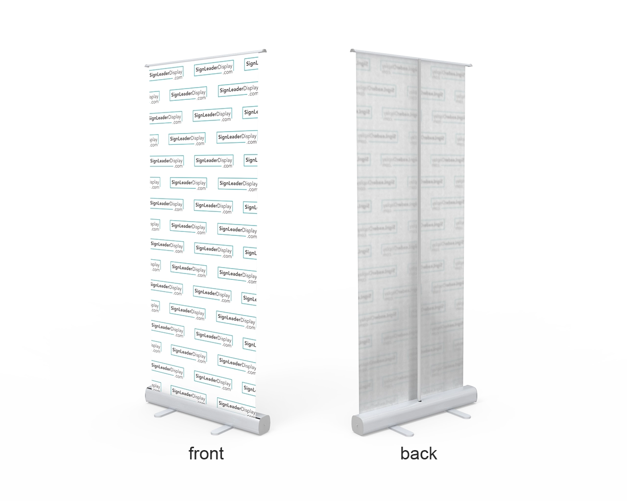 Retractable & Portable Green Screen Video Backdrop Banner Stand for Online Meeting