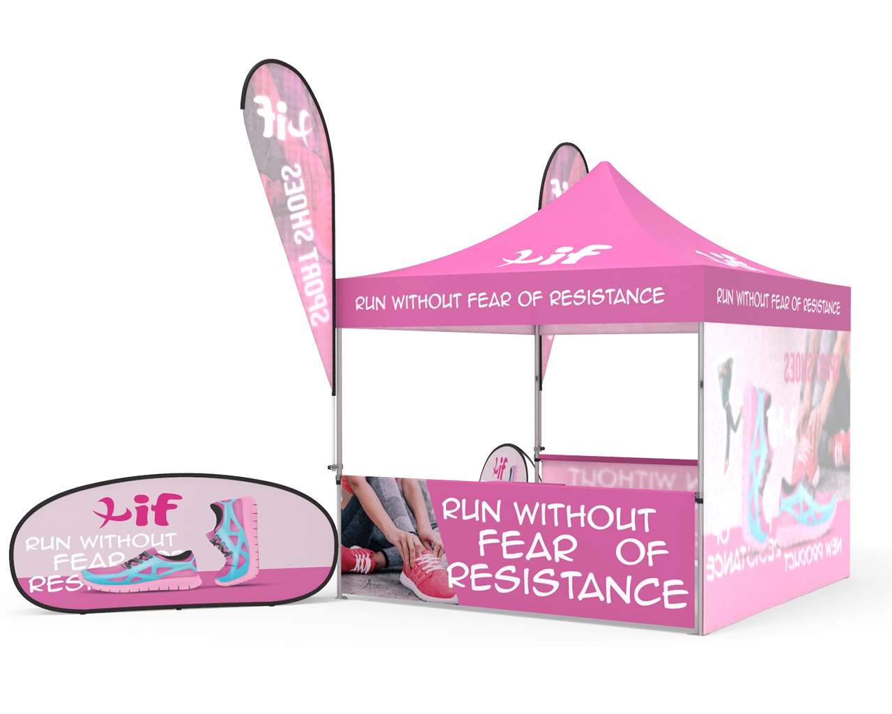 Custom 10x10 Pop Up Canopy Tent Combos 11 for Events