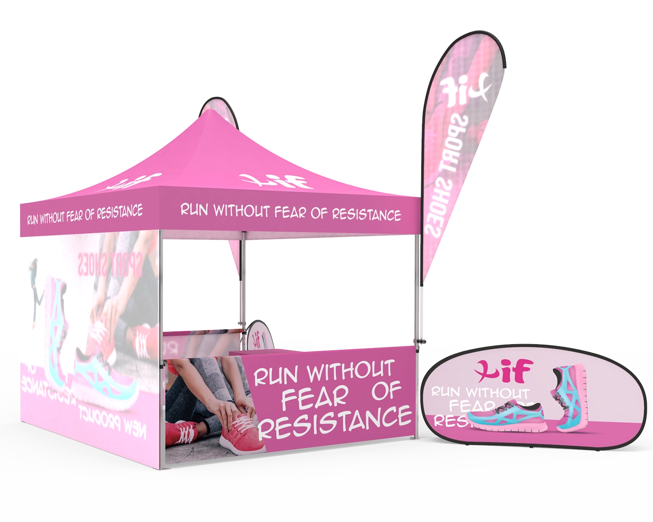 Custom 10x10 Pop Up Canopy Tent Combos 11 for Events