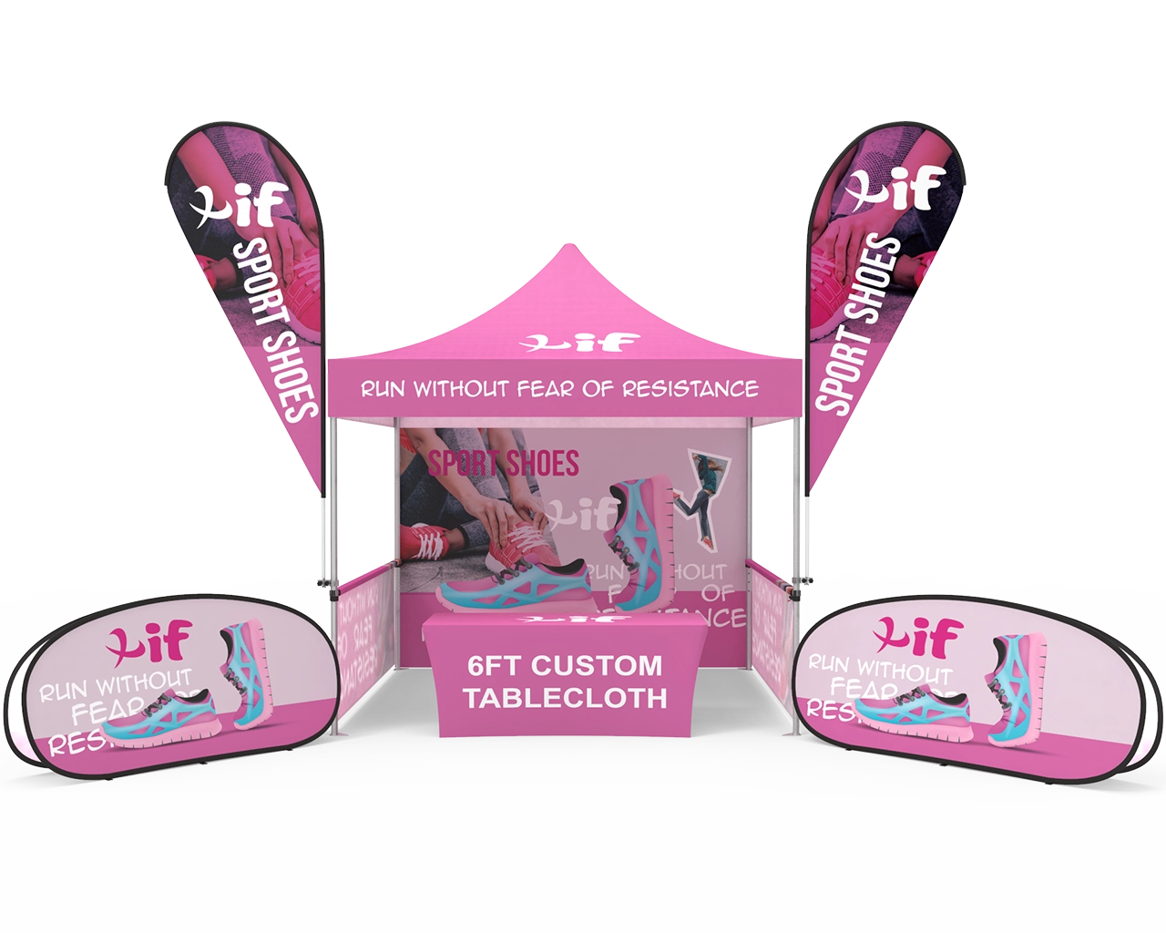 Custom 10x10 Pop Up Canopy Tent Combos 11 for Events