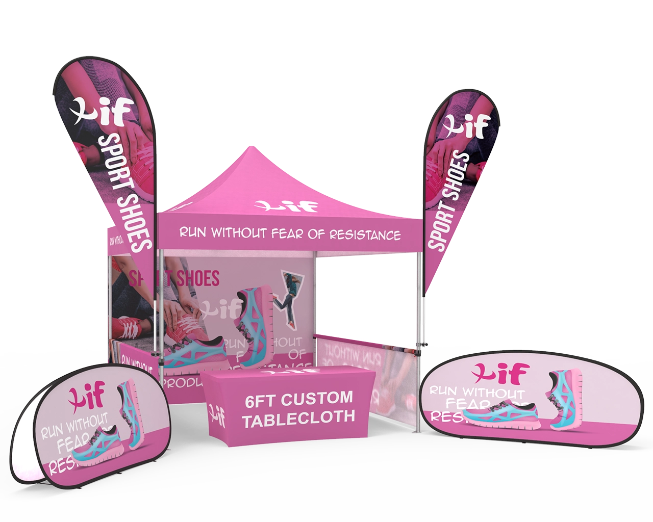 Custom 10x10 Pop Up Canopy Tent Combos 11 for Events