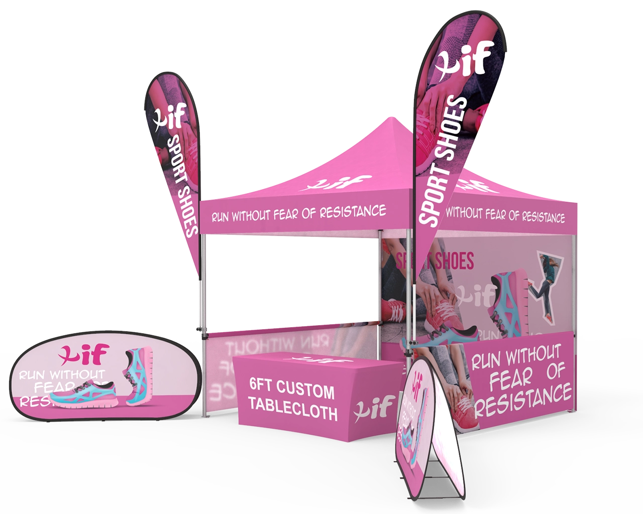 Custom 10x10 Pop Up Canopy Tent Combos 11 for Events