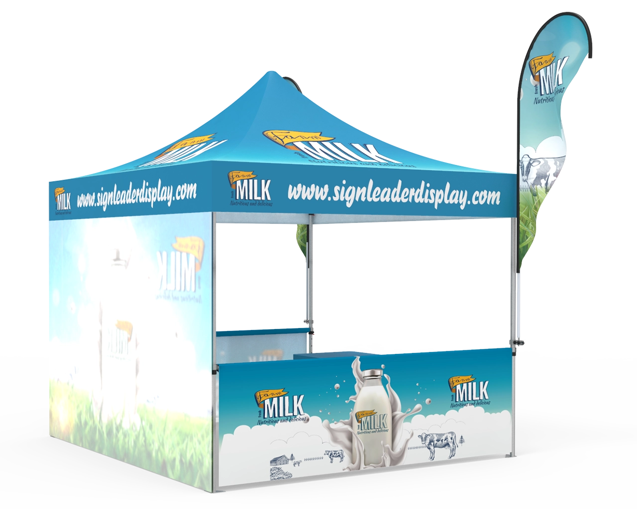 Custom 10x10 Pop Up Canopy Tent Combos 12 for Events
