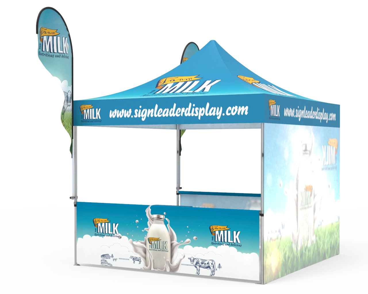 Custom 10x10 Pop Up Canopy Tent Combos 12 for Events