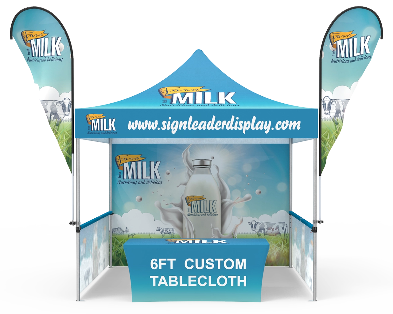 Custom 10x10 Pop Up Canopy Tent Combos 12 for Events