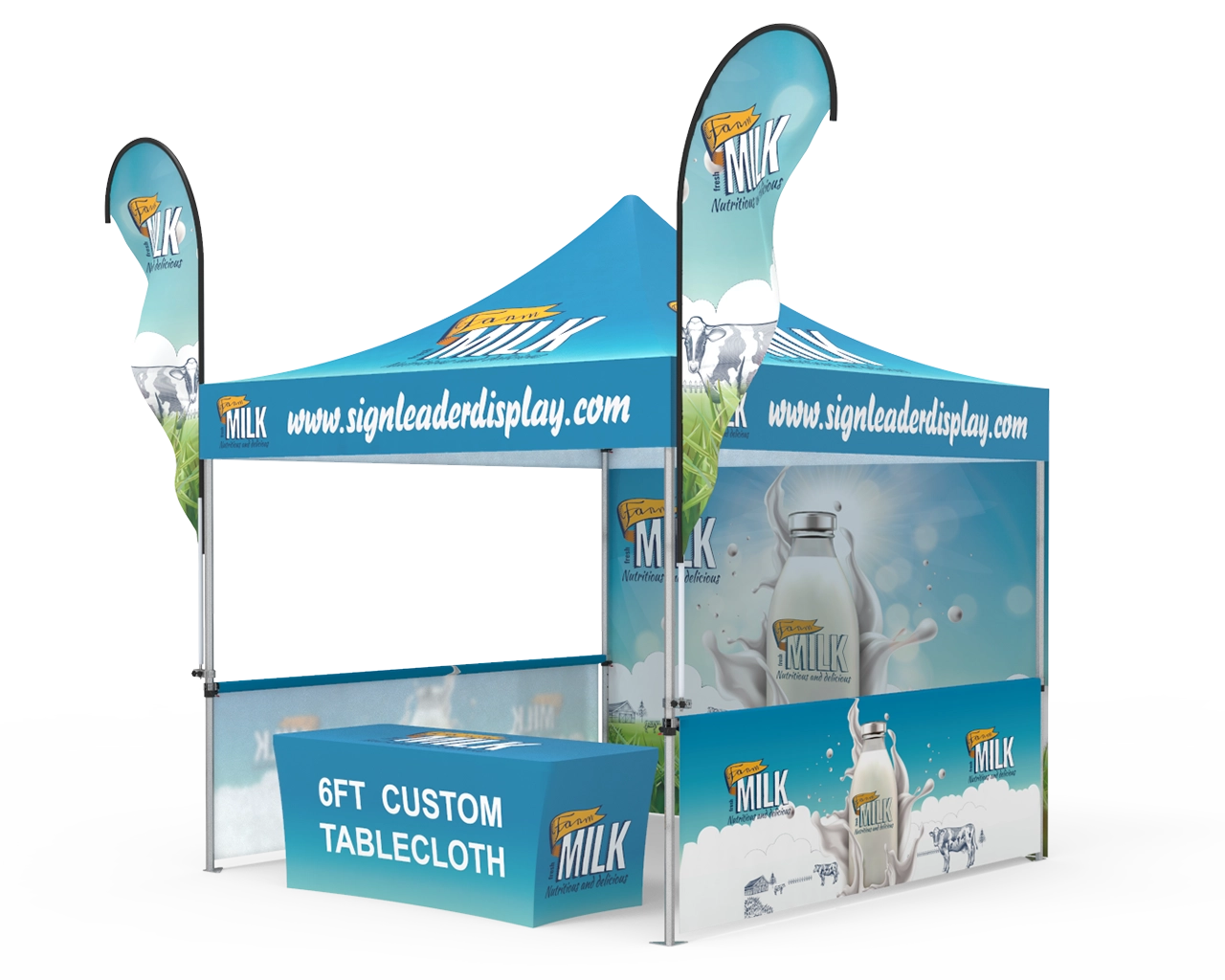 Custom 10x10 Pop Up Canopy Tent Combos 12 for Events
