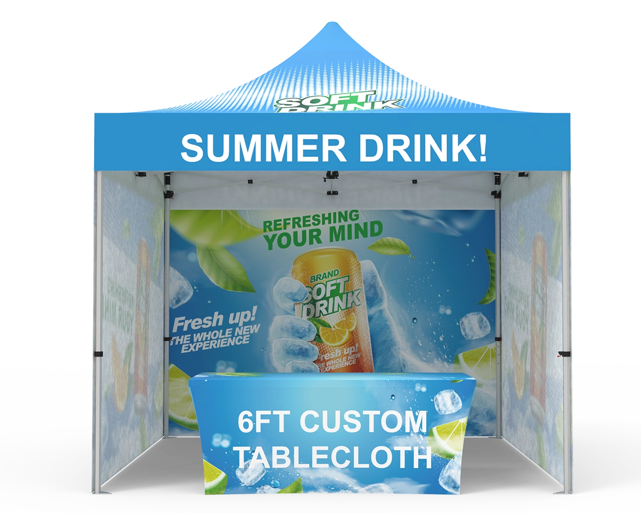 Custom 10x10 Pop Up Canopy Tent Combos 16 for Events