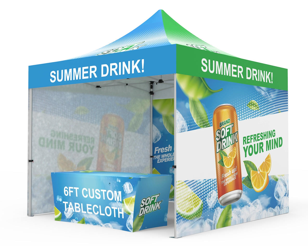 Custom 10x10 Pop Up Canopy Tent Combos 16 for Events