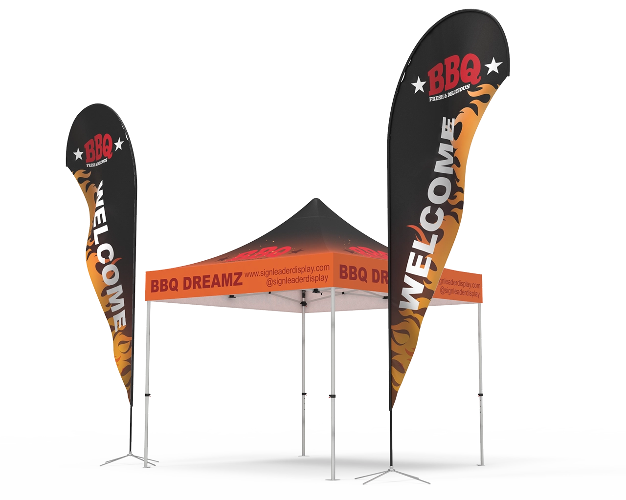 Custom 10x10 Pop Up Canopy Tent Combos 18 for Events