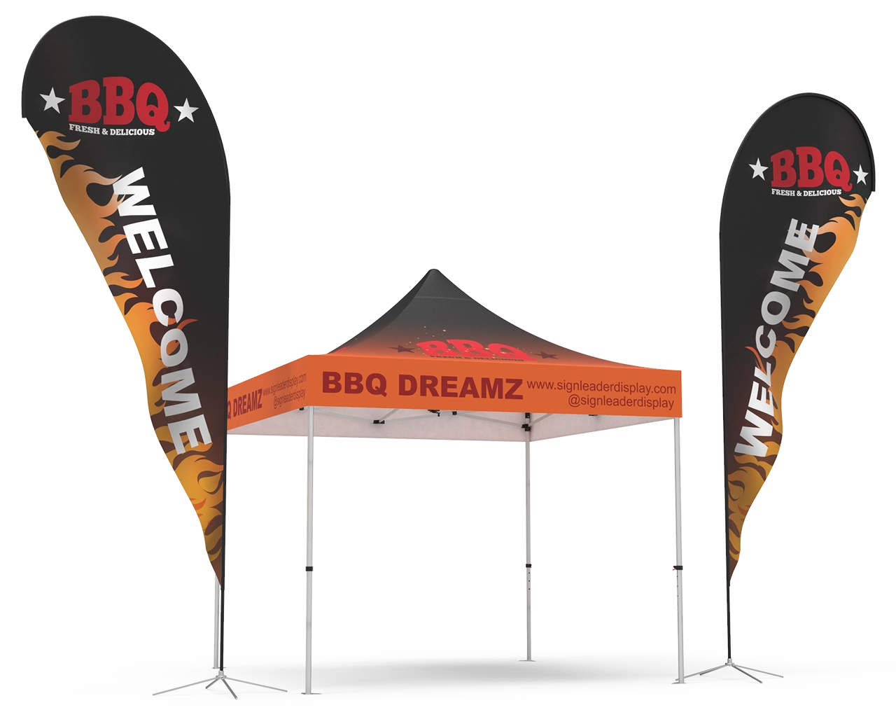 Custom 10x10 Pop Up Canopy Tent Combos 18 for Events
