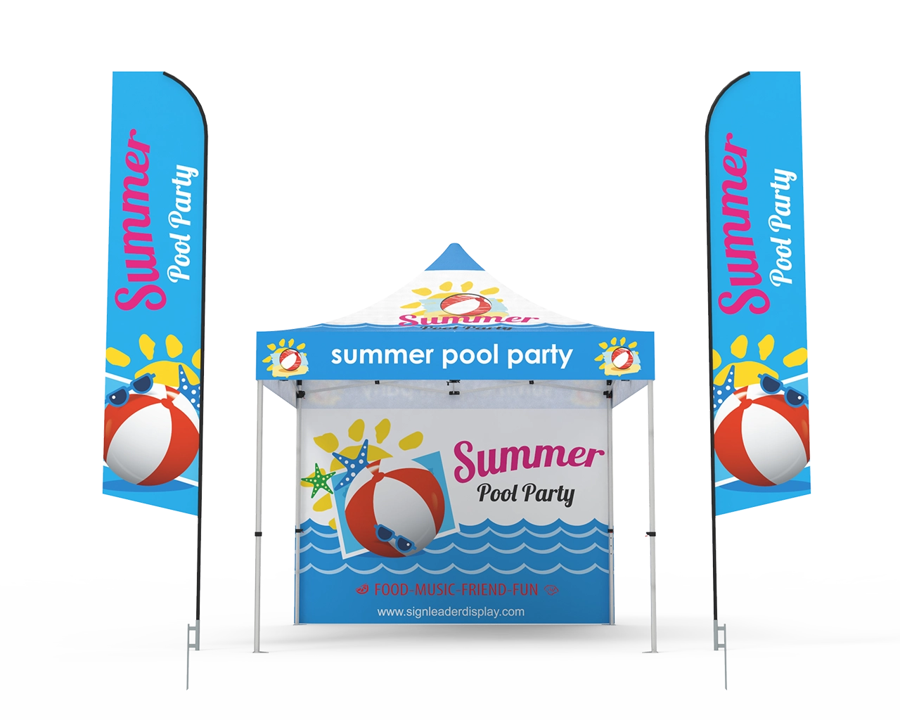 Custom 10x10 Pop Up Canopy Tent Combos 19 for Events