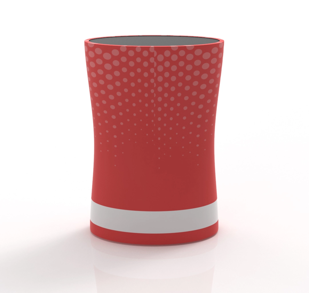 Portable Oval Display Counter With Custom Printing